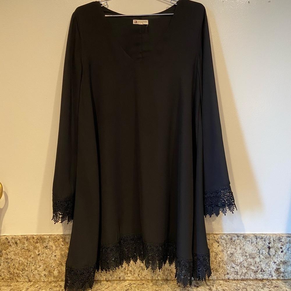 Women’s black party dress